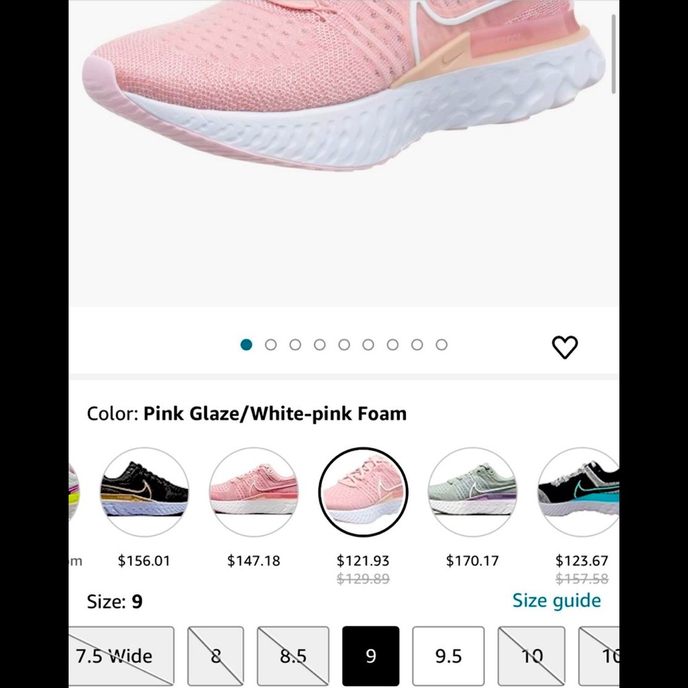 Beautiful pink comfy shoes!! Brand new!! They didn’t fit me unfortunately